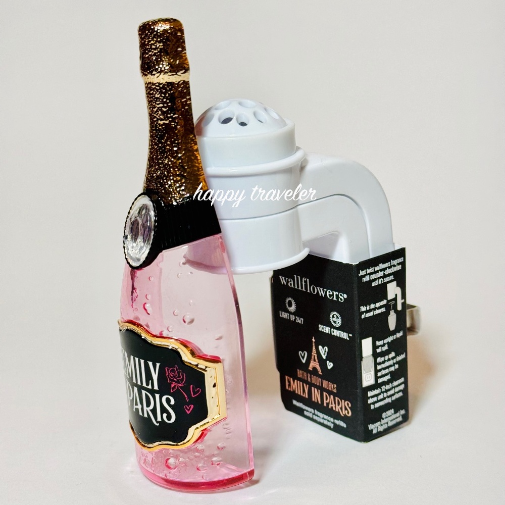 CHAMPAGNE BOTTLE Nightlight Wallflowers Plug - Picture 2 of 2
